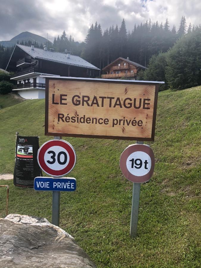 Studio Turquoise Quartier Grattague Vue Montblanc แซ็งต์-แฌร์เวส์-เลส์-แบ็งส์ ภายนอก รูปภาพ