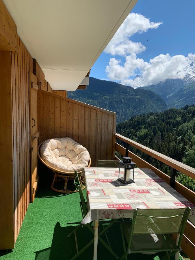 Studio Turquoise Quartier Grattague Vue Montblanc แซ็งต์-แฌร์เวส์-เลส์-แบ็งส์ ภายนอก รูปภาพ
